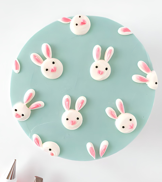 Cute Easter Bunny Cake