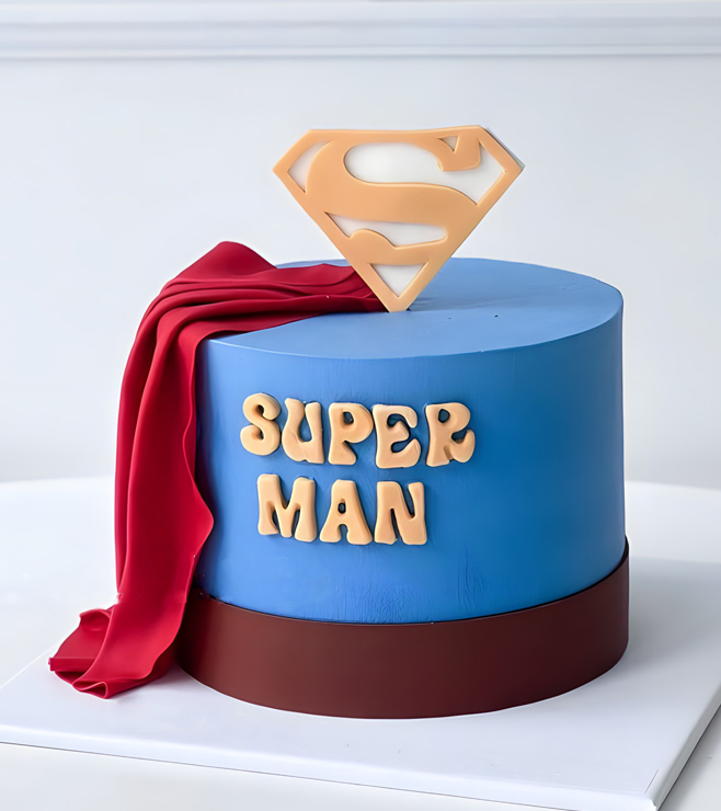 Dad of Steel Cake