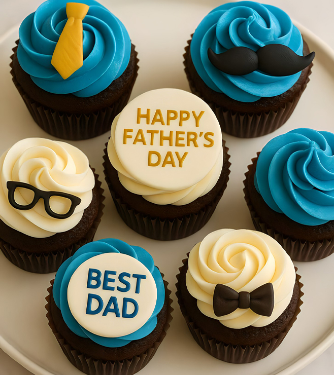Dads Dress Code Cupcakes