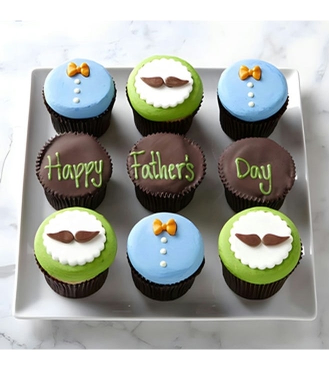 Dapper Dad's Cupcakes