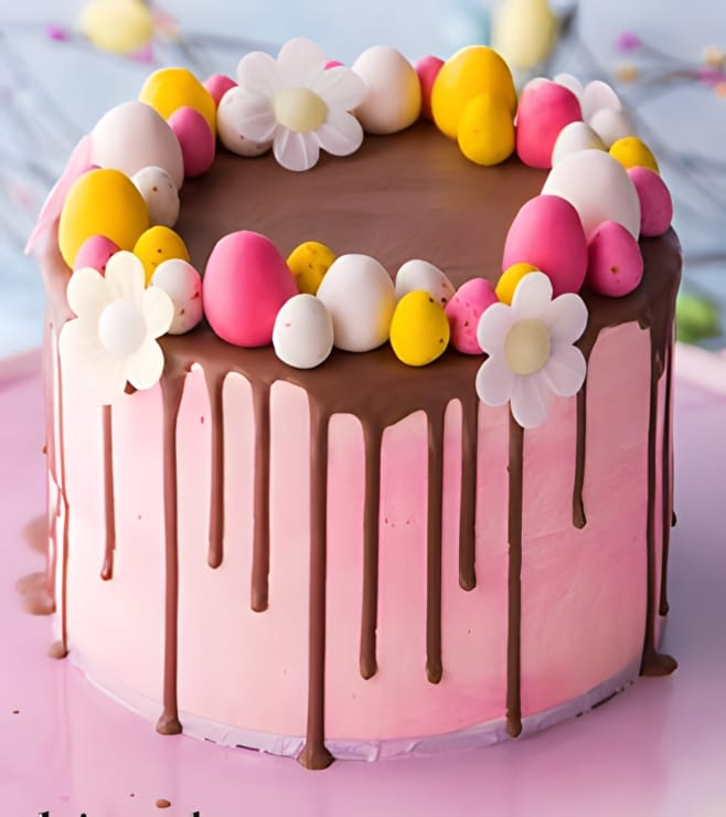 Delectable Easter Drip cake