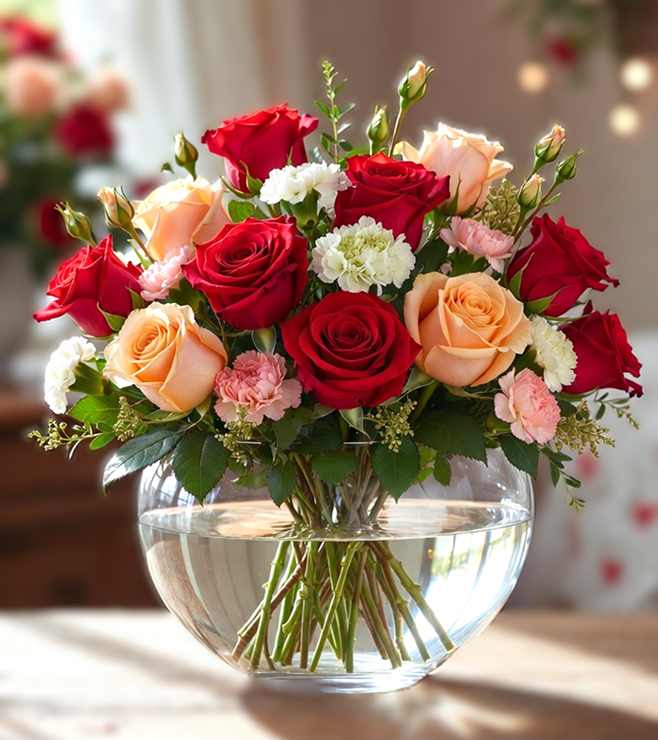 Devotion Deluxe Arrangement, Flowers