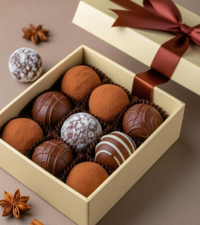 Divine Cocoa Truffles