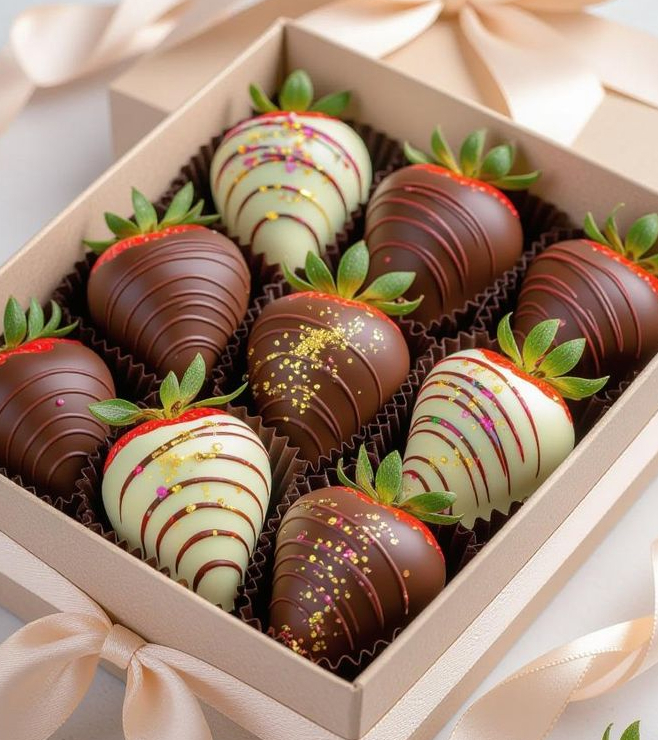Divine Dipped Strawberries