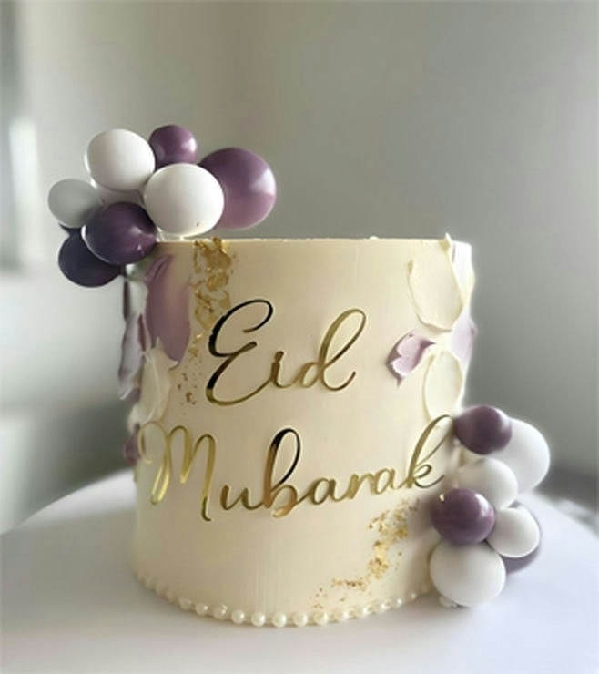 Divine White Eid Cake, Eid Gifts