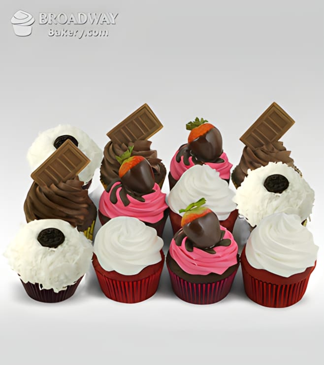 Cupcake Glory - Dozen Cupcakes, Anniversary