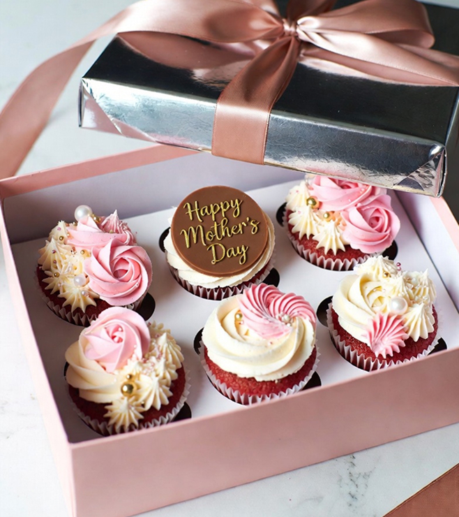 Dreamy Bloom Cupcakes, Mother's Day