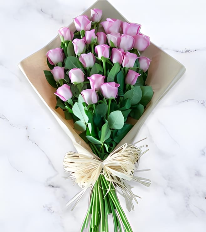 Dreamy Pink Roses Bouquet, Roses