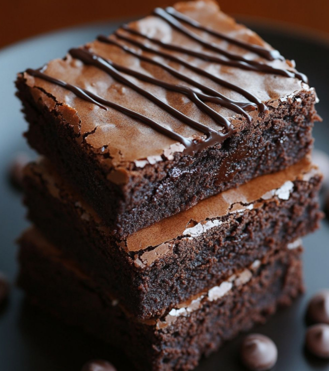 Drizzle Dream Brownies