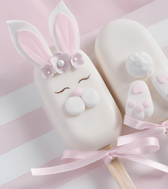 Easter Bunny Cakesicles