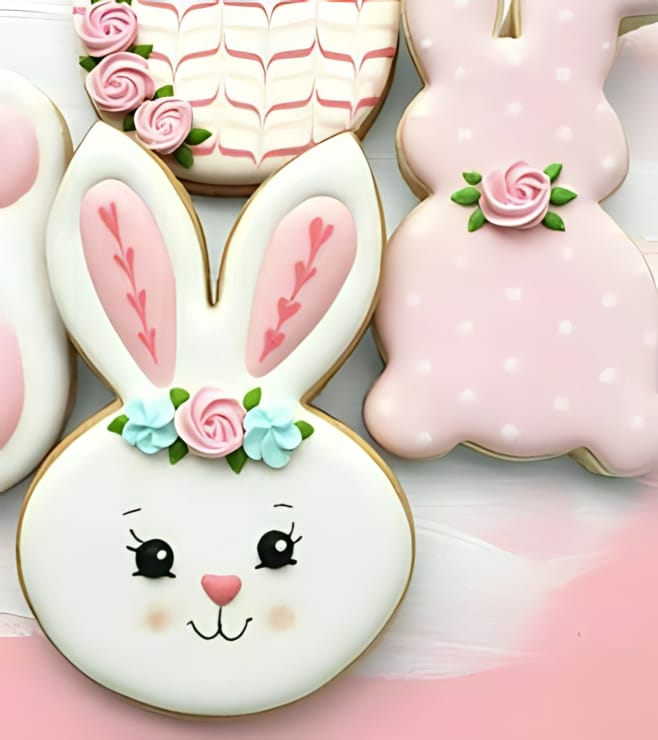 Easter Bunny Charm Cookies, Easter