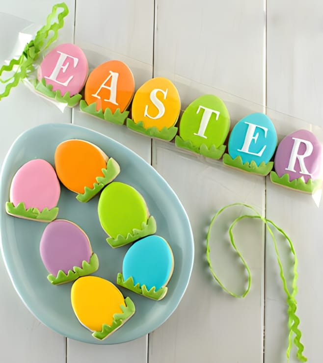 Easter Egg Cookies, Easter