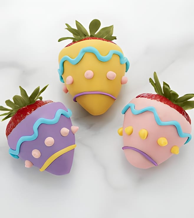 Egg-cellent Dipped Strawberries