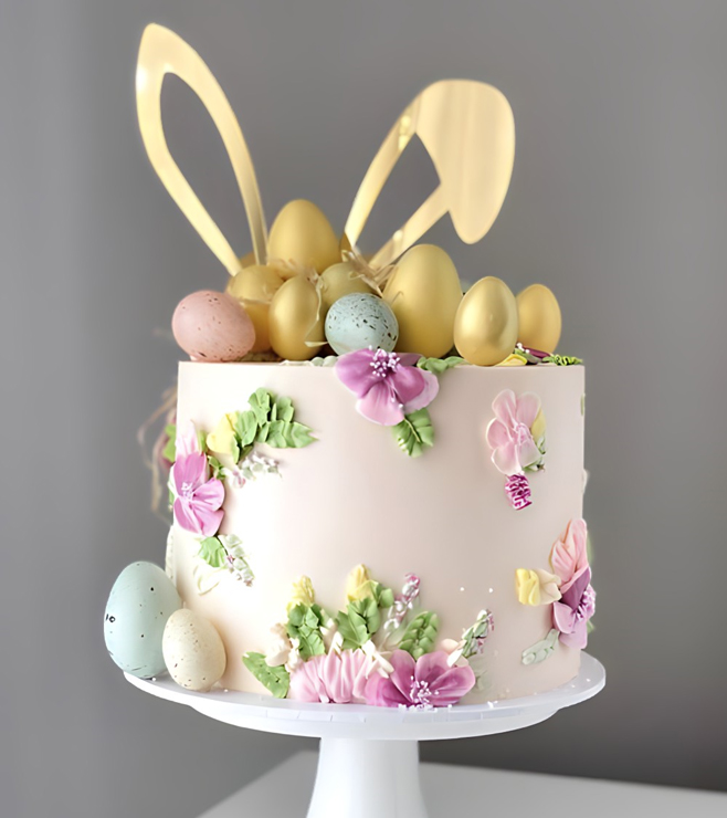 Eggciting Surprise Cake