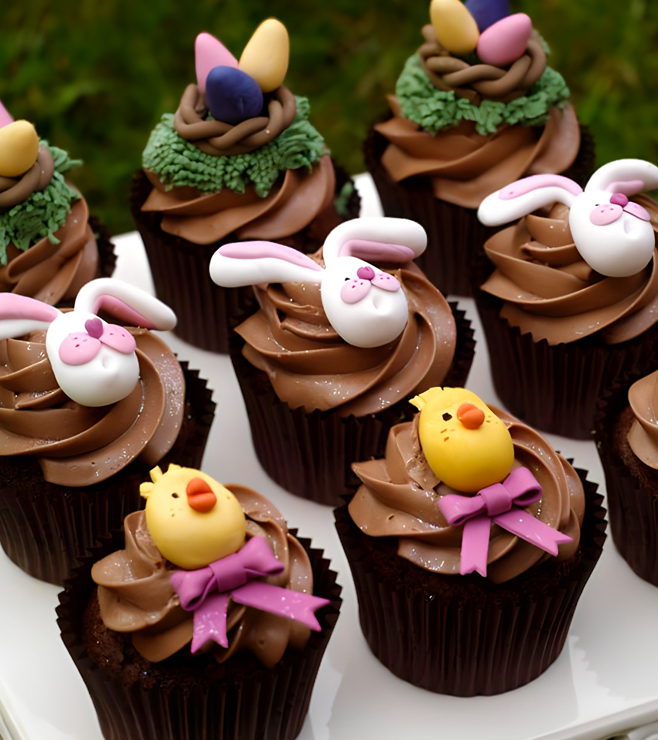 Eggstra Special Cupcakes, Easter