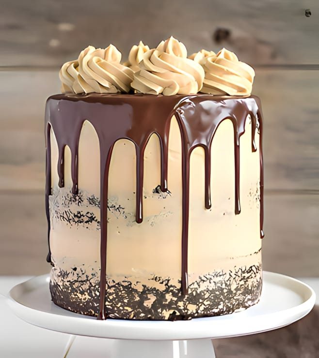 Elegant Drip Cake, Birthday Cakes
