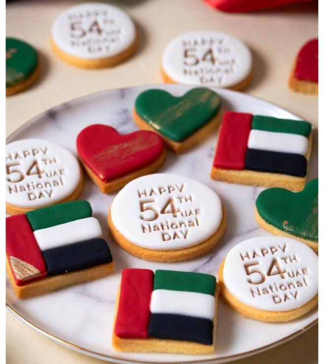 Emirates Day Signature Cookies