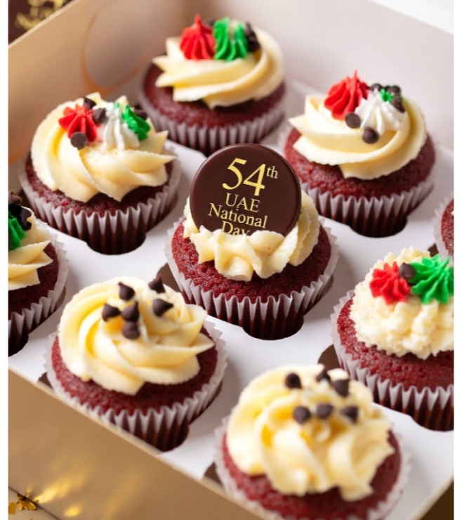 Emirates Honor Cupcakes