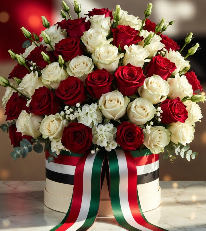 Emirates Triumph Hatbox, Flowers