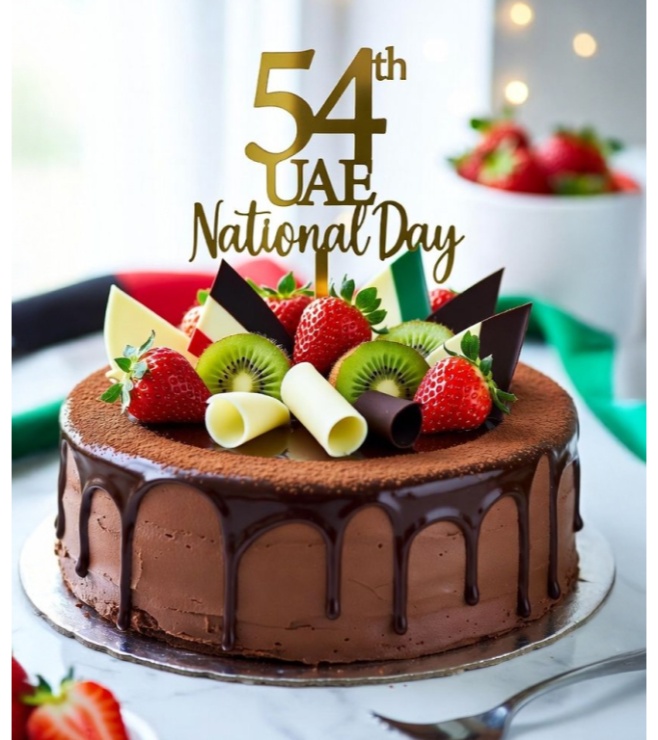 Emirati Pride Crest Cake, UAE National Day