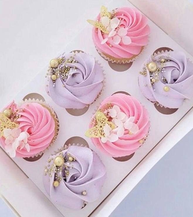 Enchanted Pastel Cupcakes