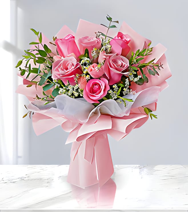 Enchanted Pink Roses, Mother's Day