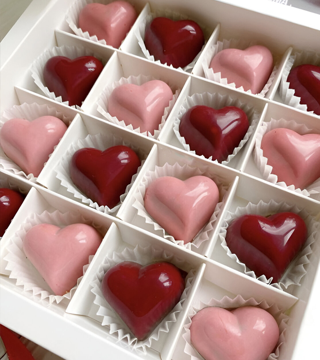 Endearing Heart Chocolates, Assorted Chocolates