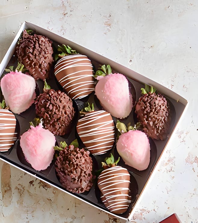 Exquisite Dipped Strawberries