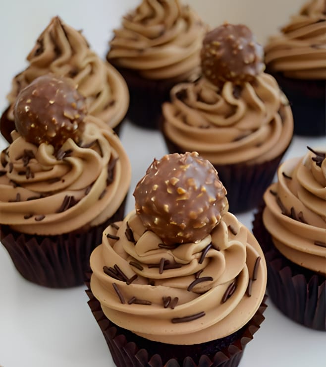 Extra Chocolate Swirl Cupcakes