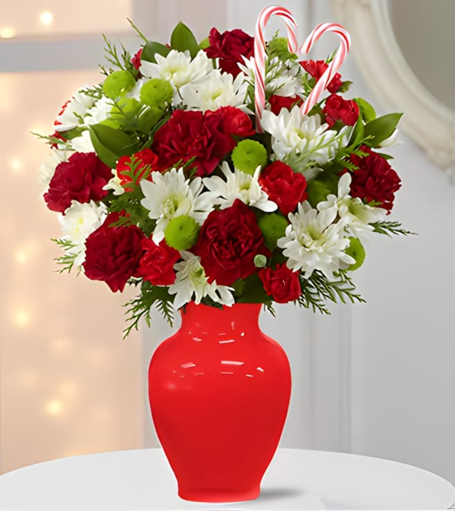 Heart of the Holidays Mixed Bouquet