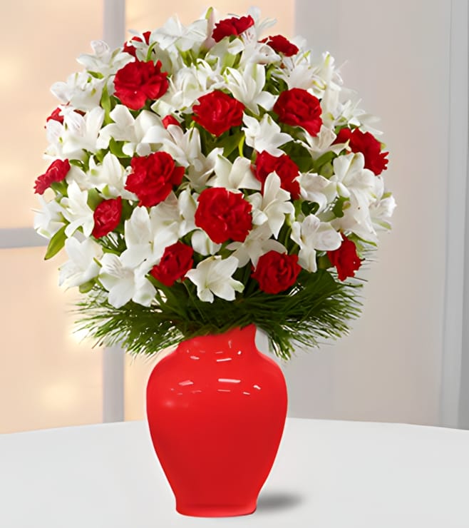 Gorgeous Greetings Holiday Bouquet, Christmas Gifts