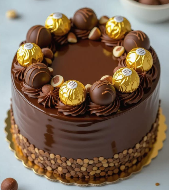 Ferrero Crown Cake