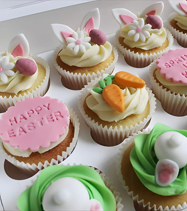 Festive Easter Cupcakes