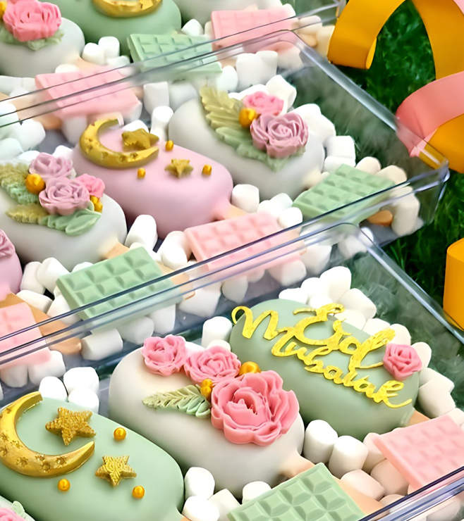 Floral Eid Cakesicles, 9 Cakesicles