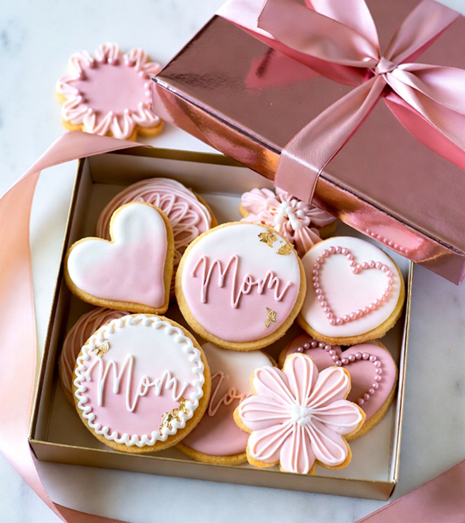 Floral Kiss Cookies, Mother's Day