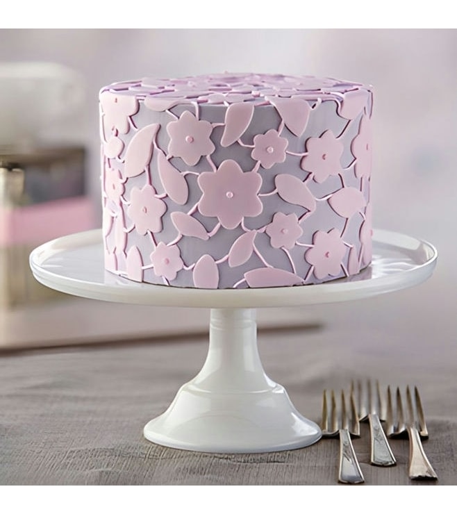 Floral Lattice Cake