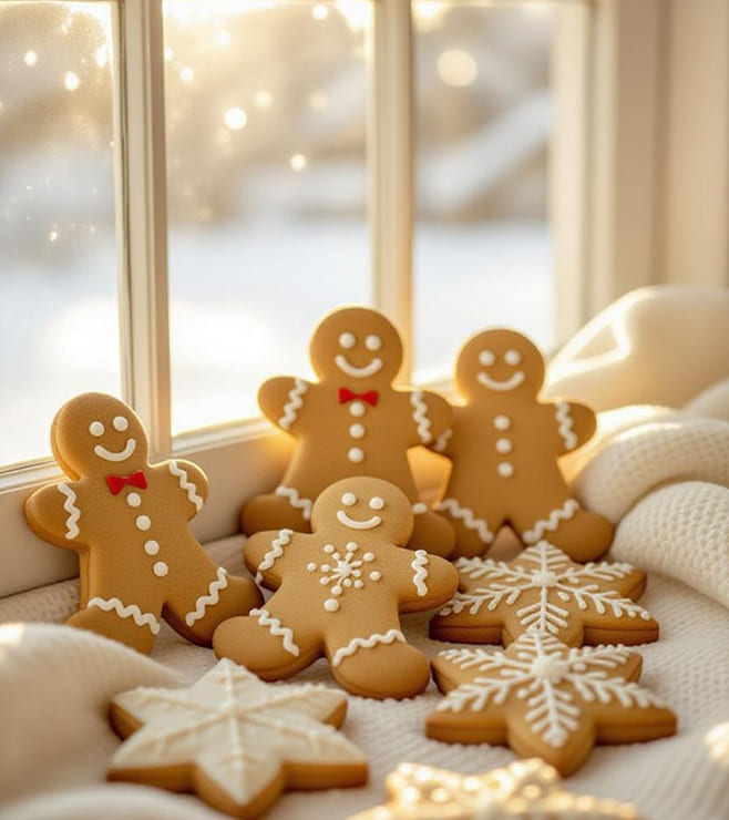 Frosted Christmas Cookies