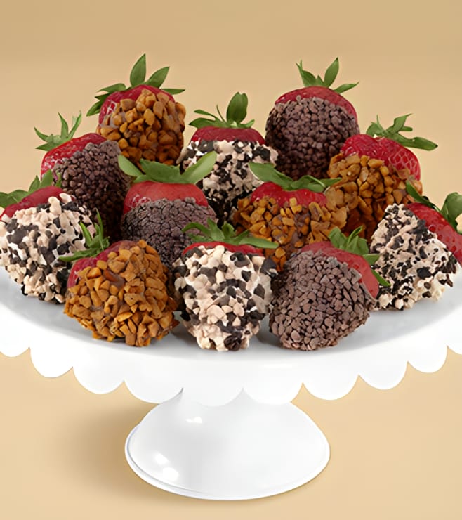 Sprinkles Overload - Dozen Dipped Strawberries, Get Well