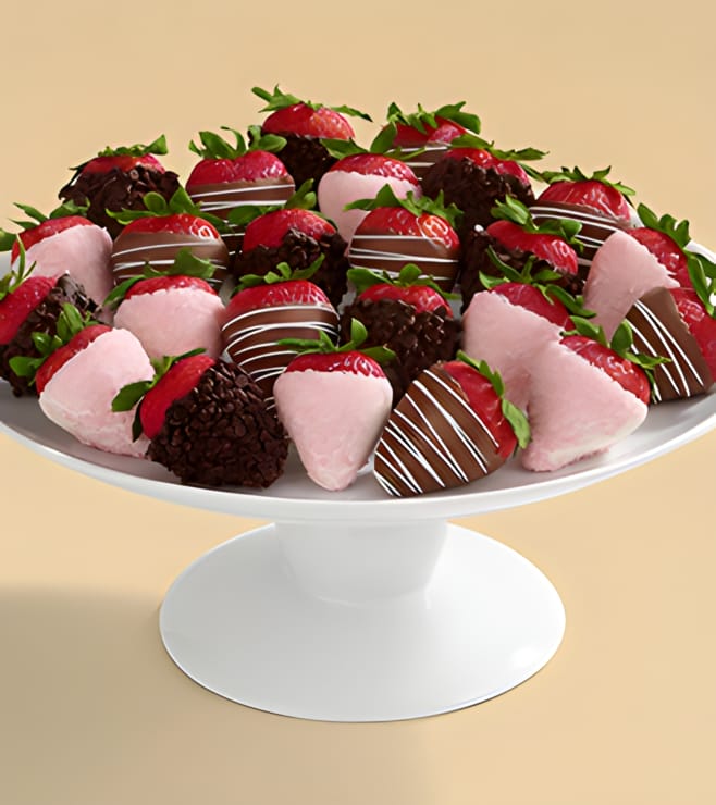 'Berry' Happy Anniversary - Two Dozen Dipped Strawberries