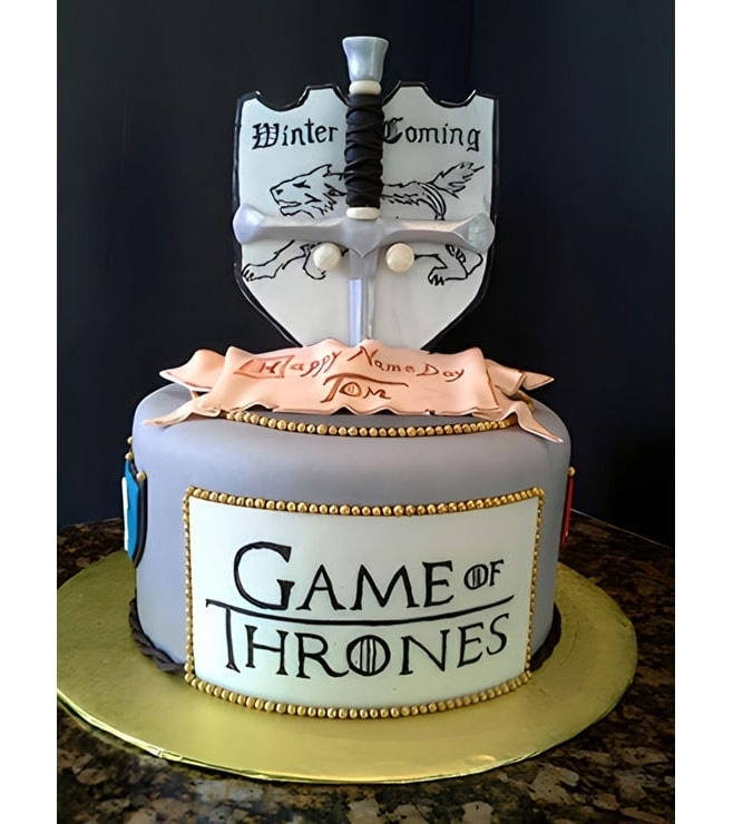 Coat of Arms House Stark Cake, Game of Thrones