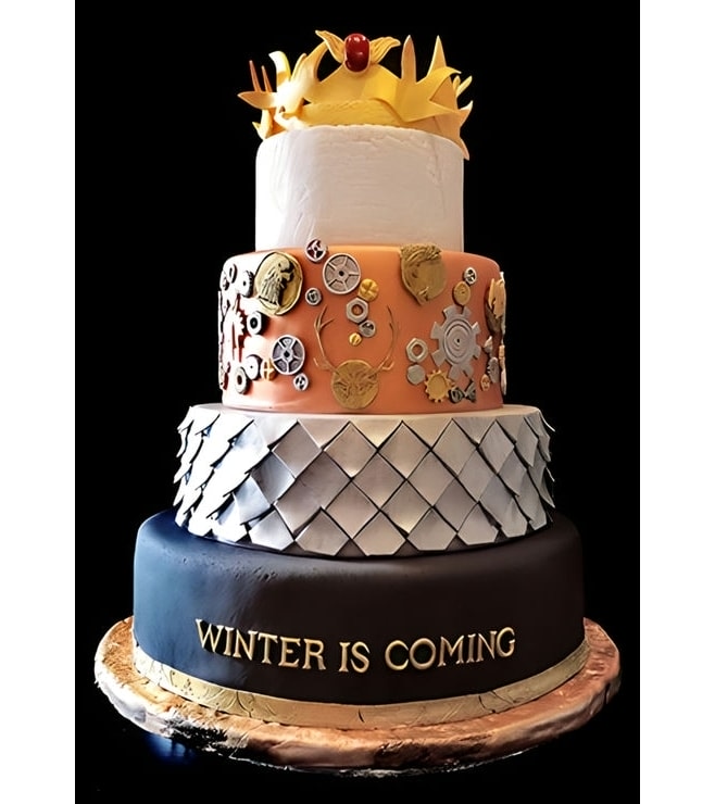 Game of Thrones Tiered Cake