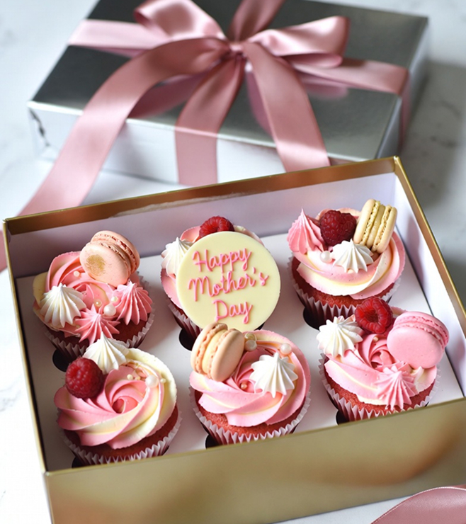 Gentle Bloom Cupcakes, Mother's Day