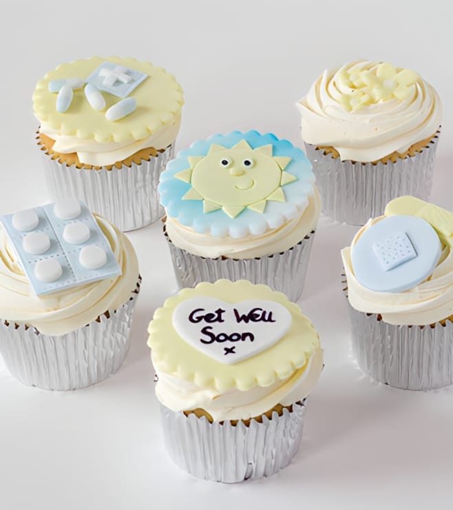 Get Well Soon Cupcakes