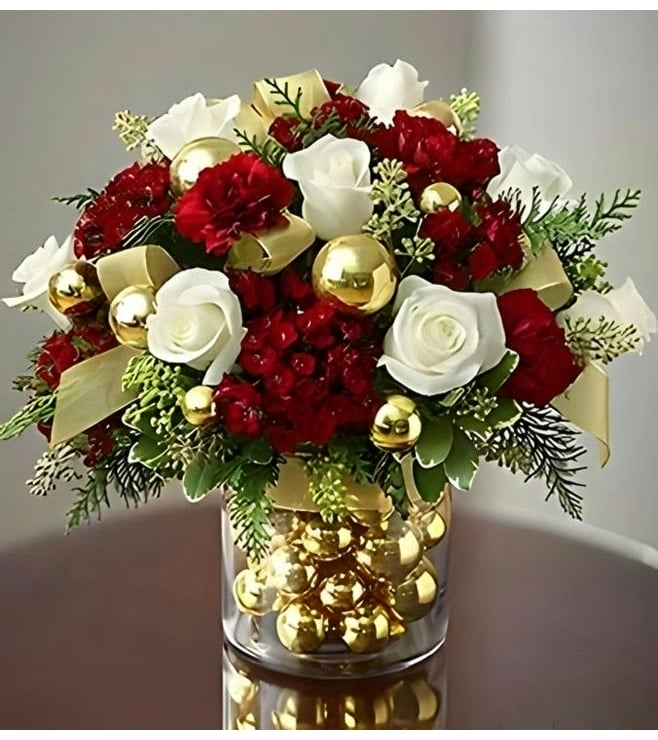 Glistening Christmas Bouquet