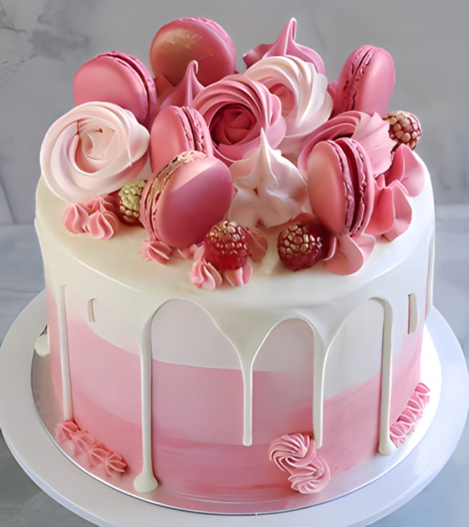 Glittering Pink Cake