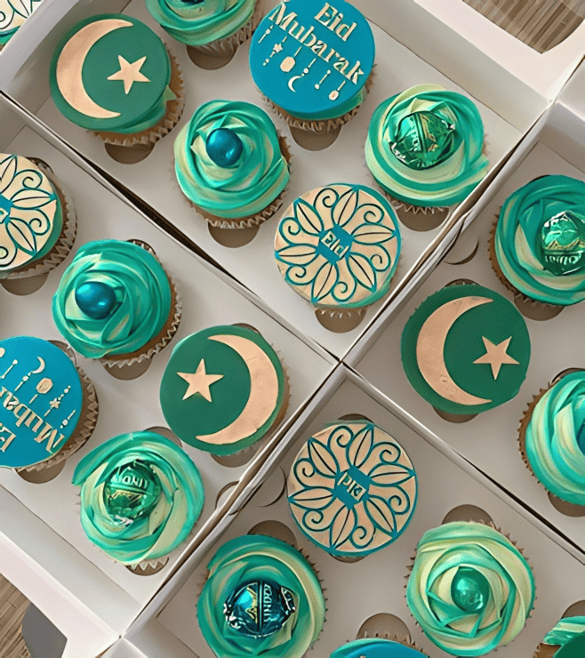 Glorious Eid Cupcakes, Eid Gifts