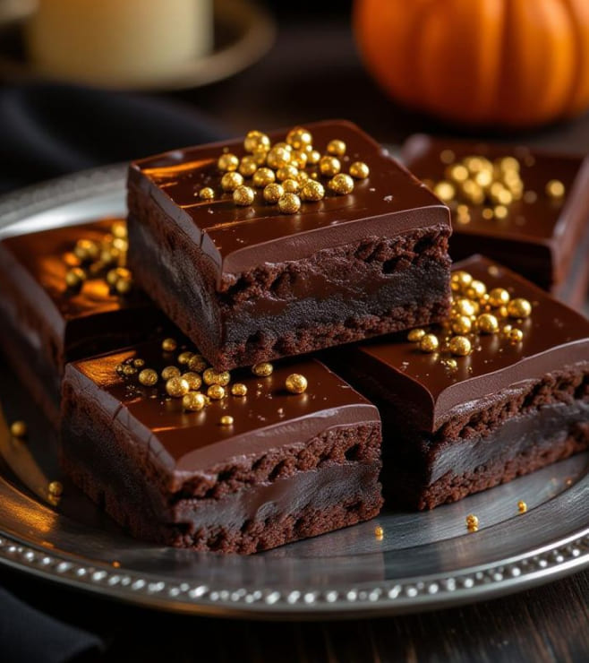 Golden Curse Brownies, Halloween