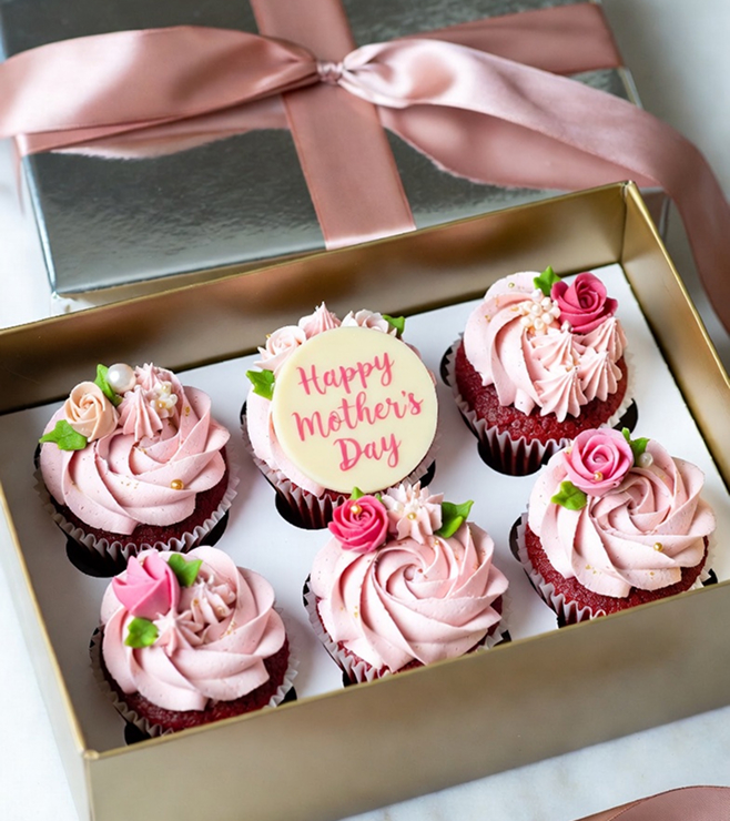 Golden Love Cupcakes, Mother's Day