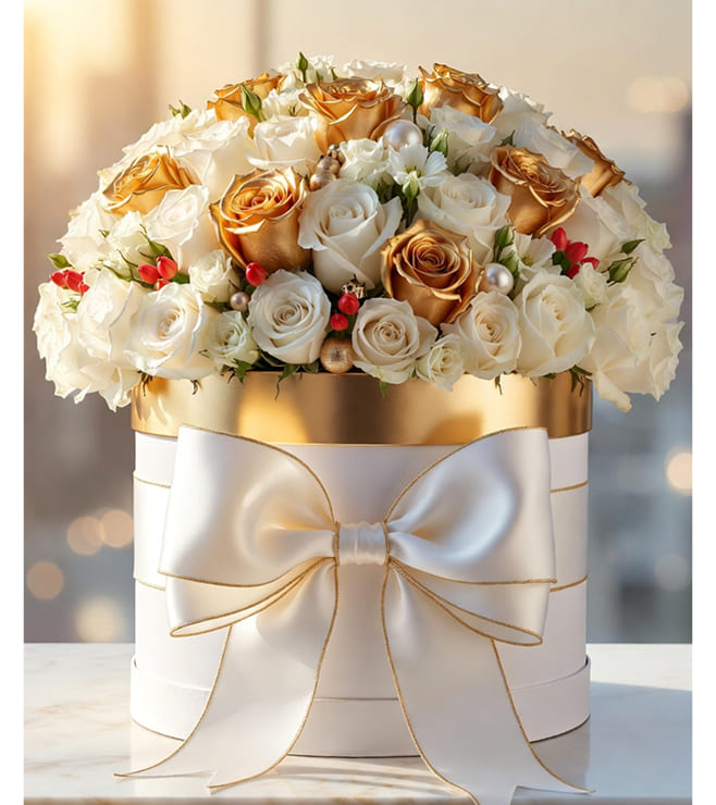 Golden Masterpiece Hatbox, New Year Gifts