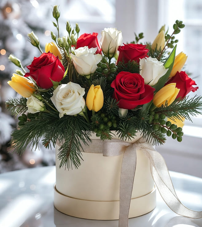 Golden Morning Hatbox, Christmas Gifts